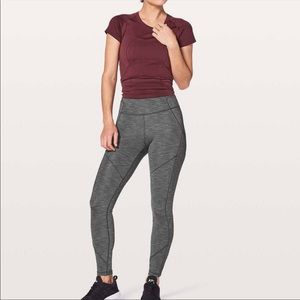 Authentic Lululemon leggings (size 10) LUX Rain On Train On Tight